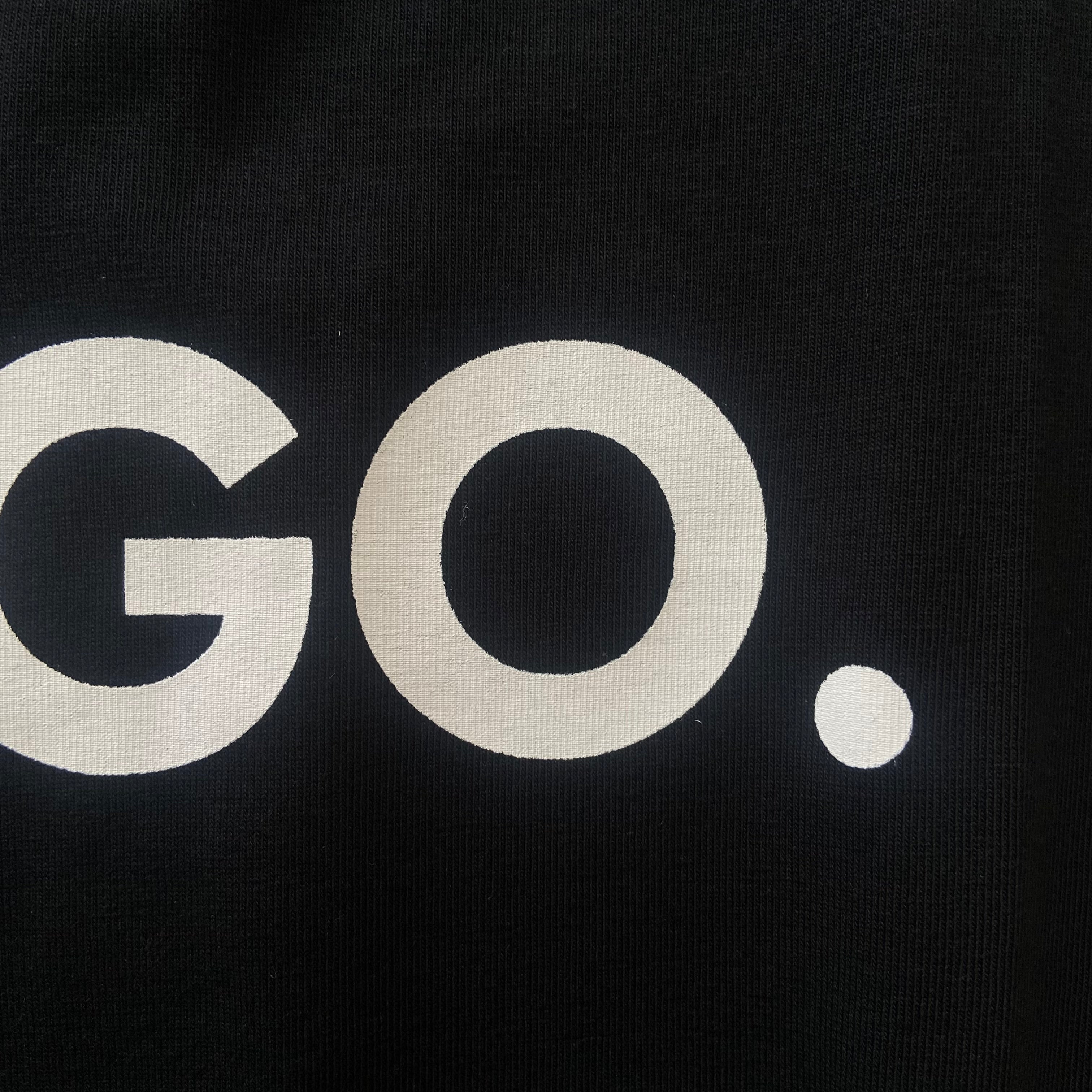 MINGO Limited kids tee Black MINGO JAPAN