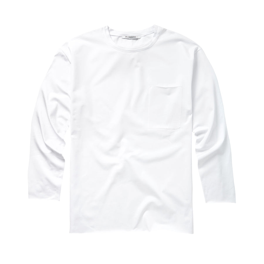 Mingo Basic Adult Longsleeve T-shirt White (Japan Limited)