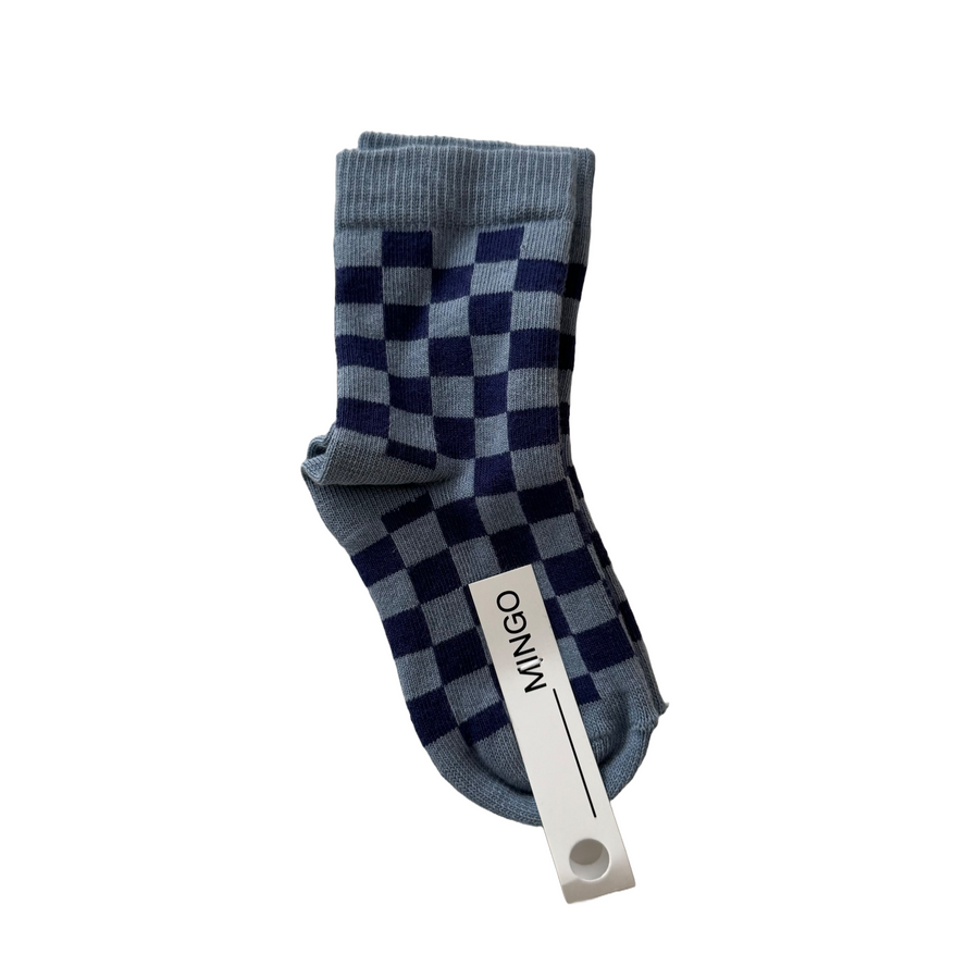 AW24 Sock Dark Navy Block