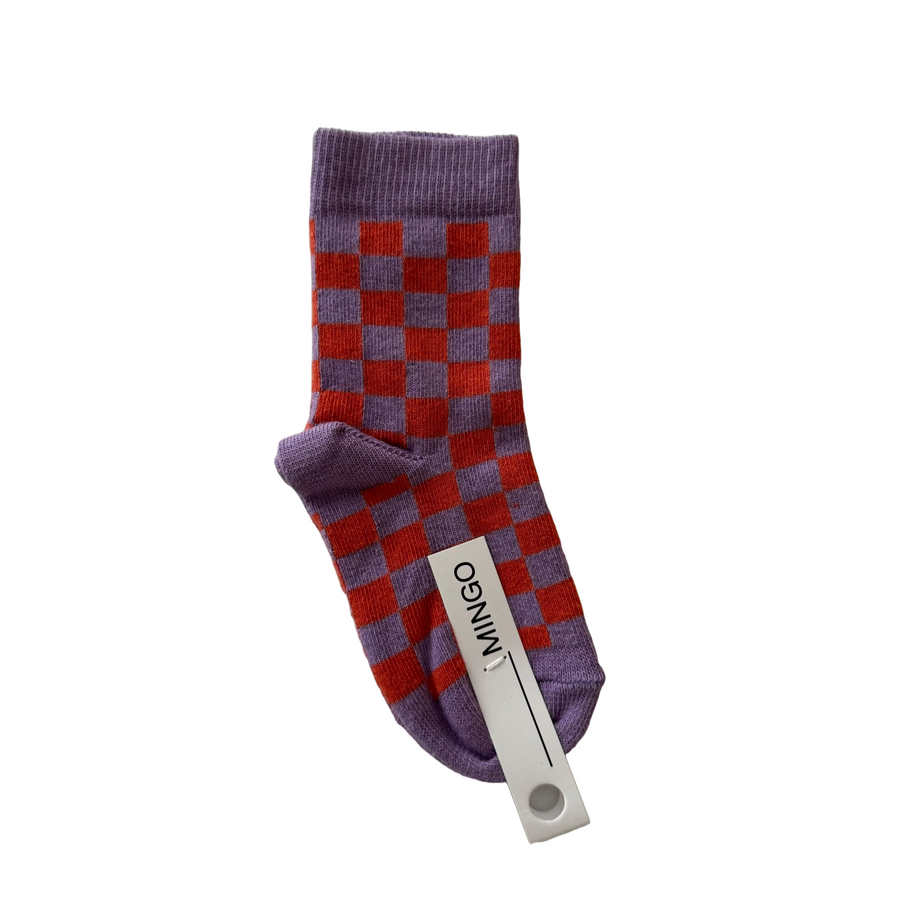 AW24 Sock Soft Lilac Block