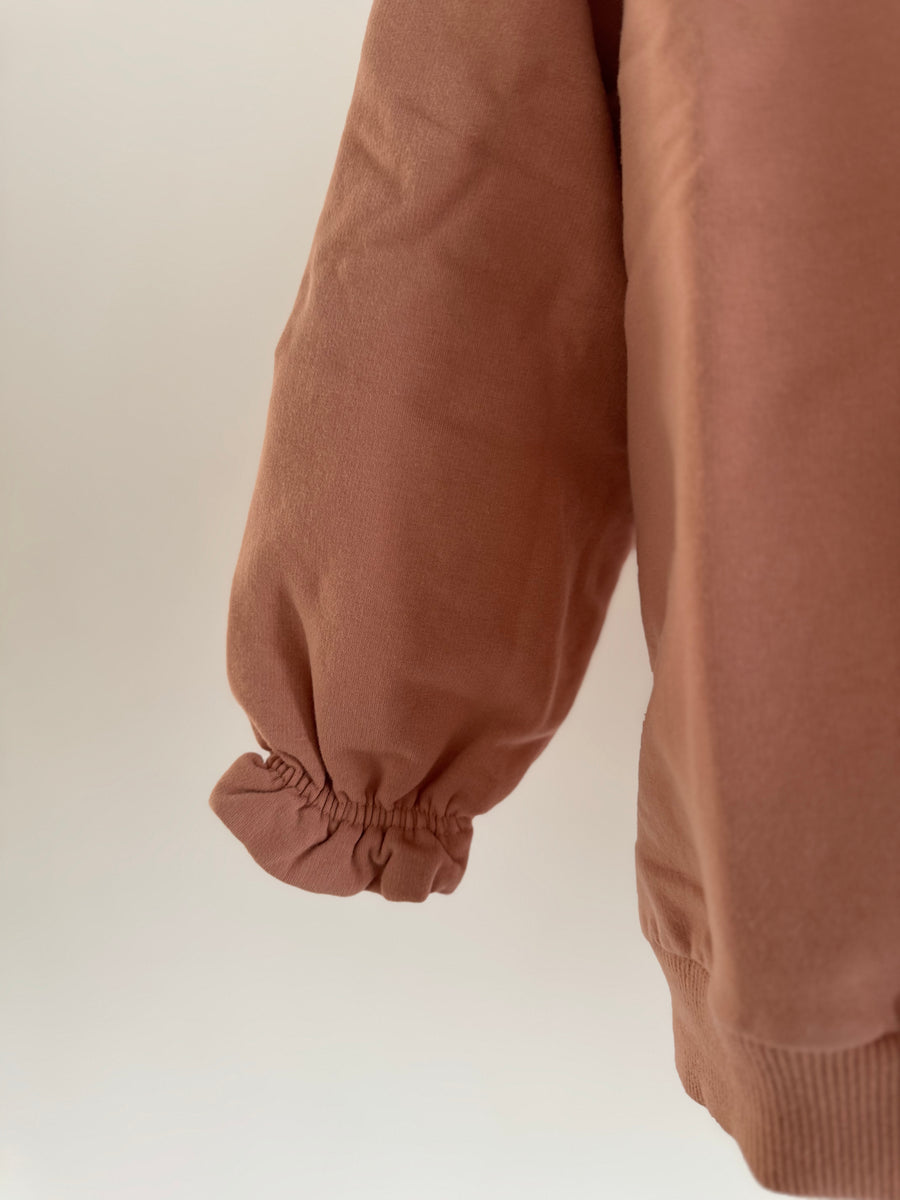 AW24 Sweater Collar Dark Salmon