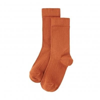 20AW Sock Dark ginger