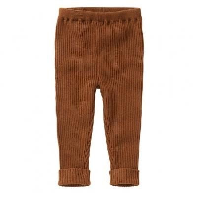 20AW Baby Rib Knit Pants Pecan
