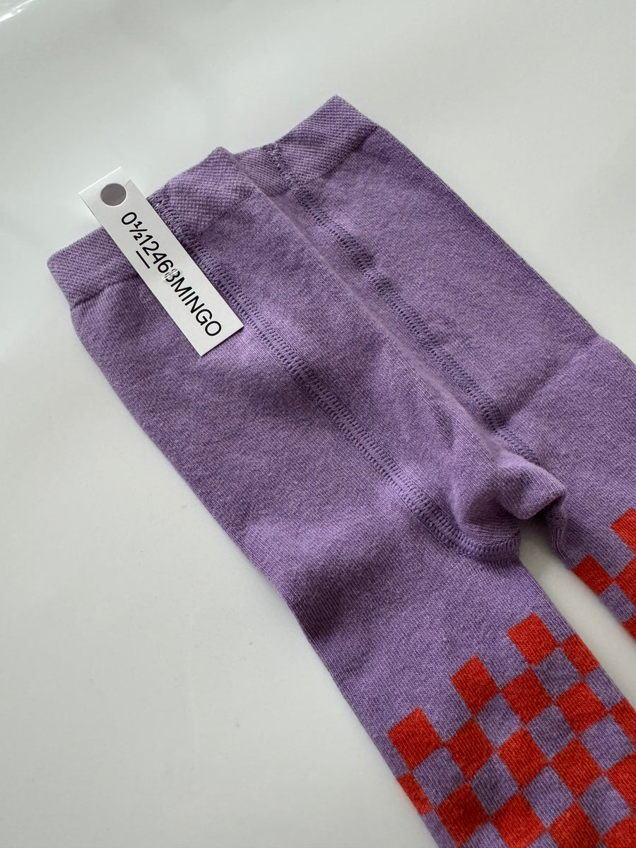 AW24 Sockless Tight Block Soft Lilac