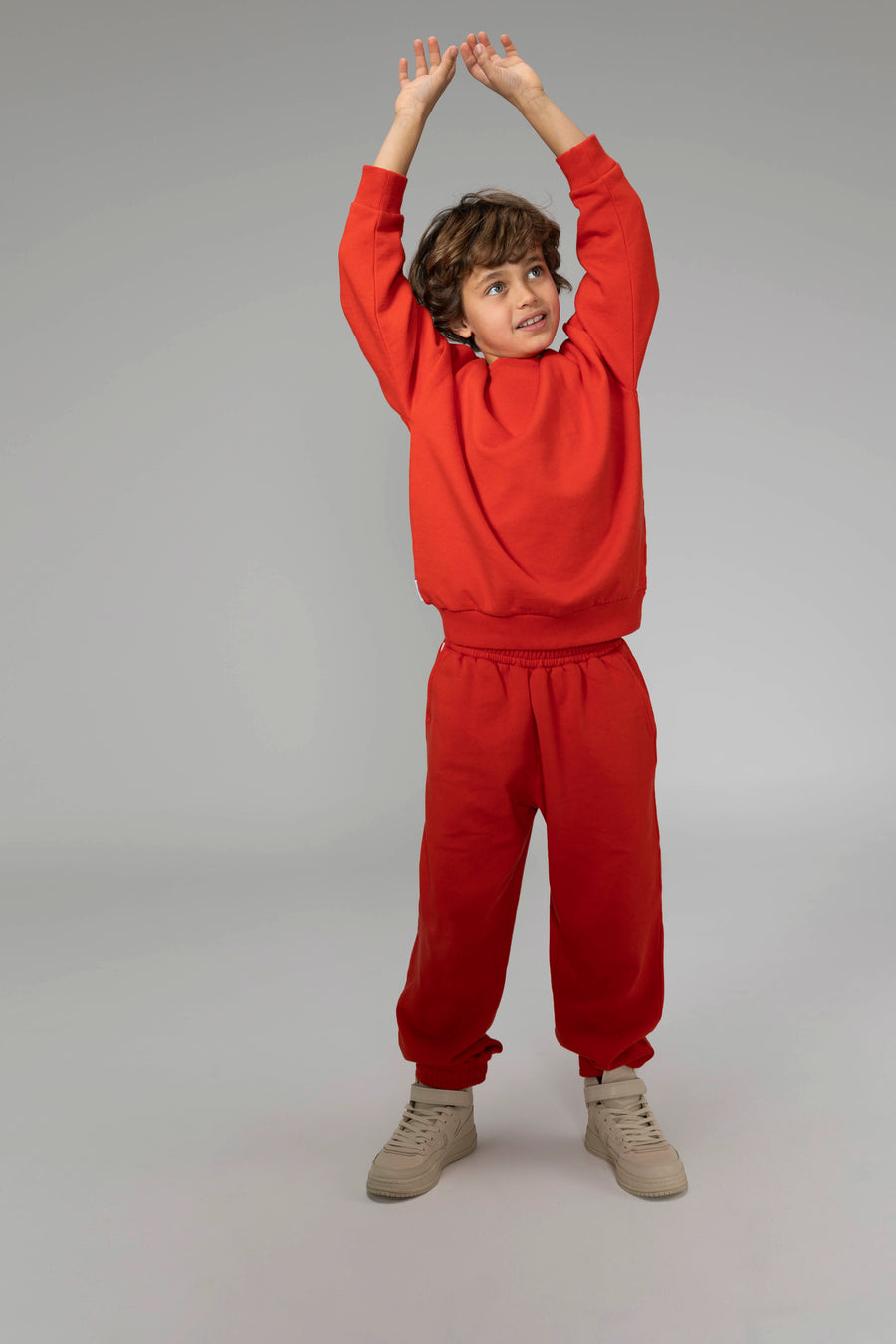 AW23 Oversized Sweatpants Fiery Red