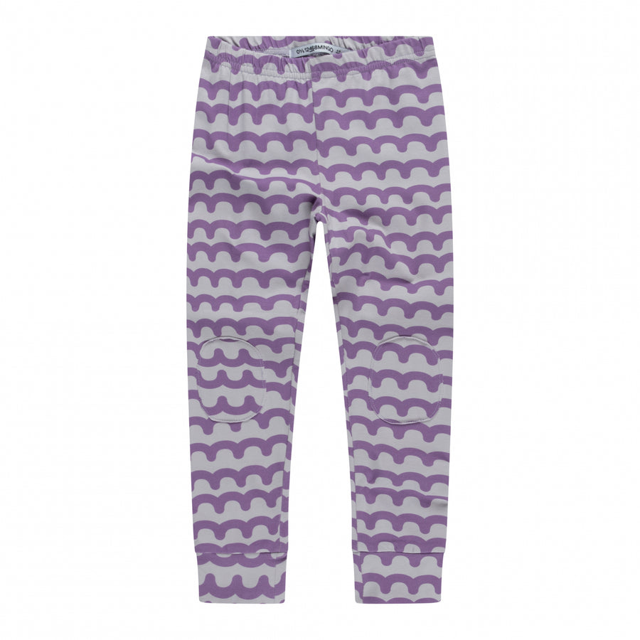 SS24  Legging Violet Waves