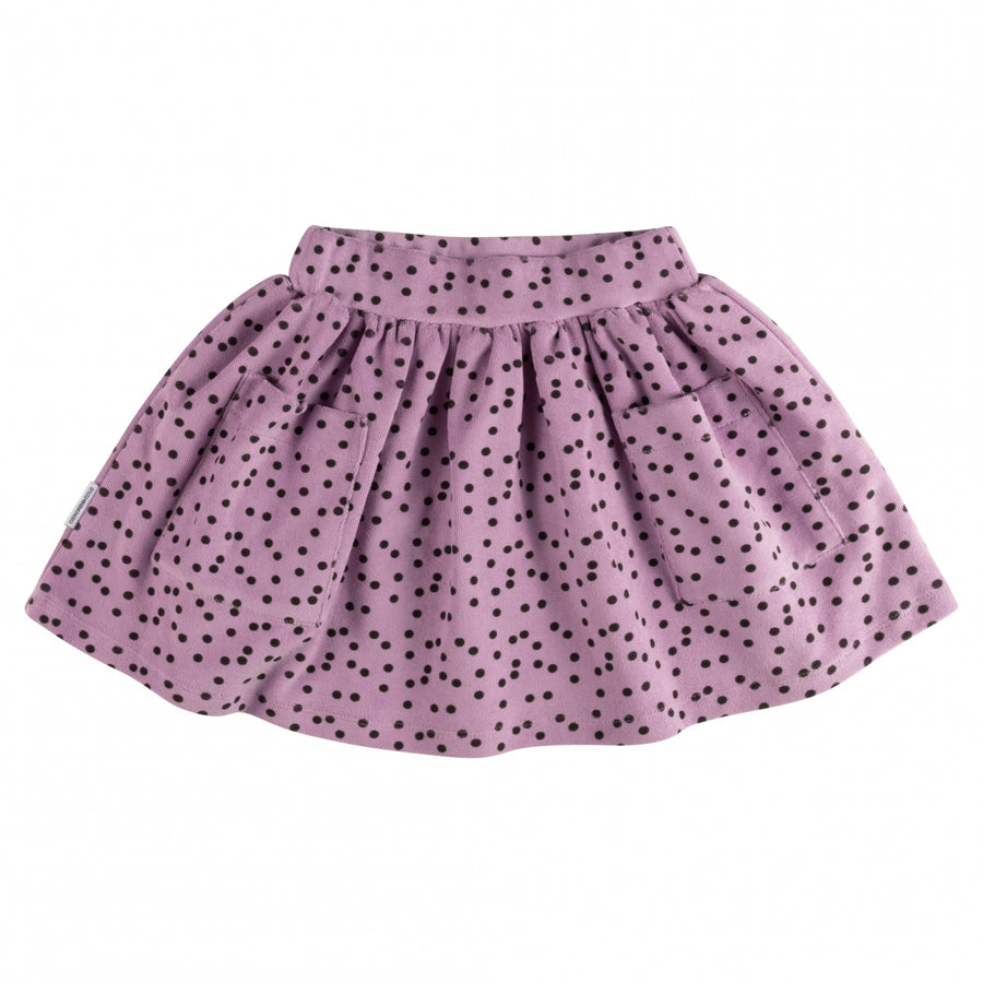 SS24 Skirt Violet Dot