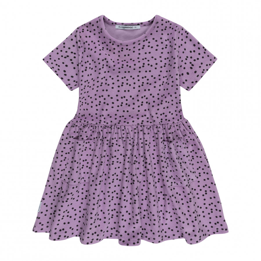 SS24 Dress Violet Dot