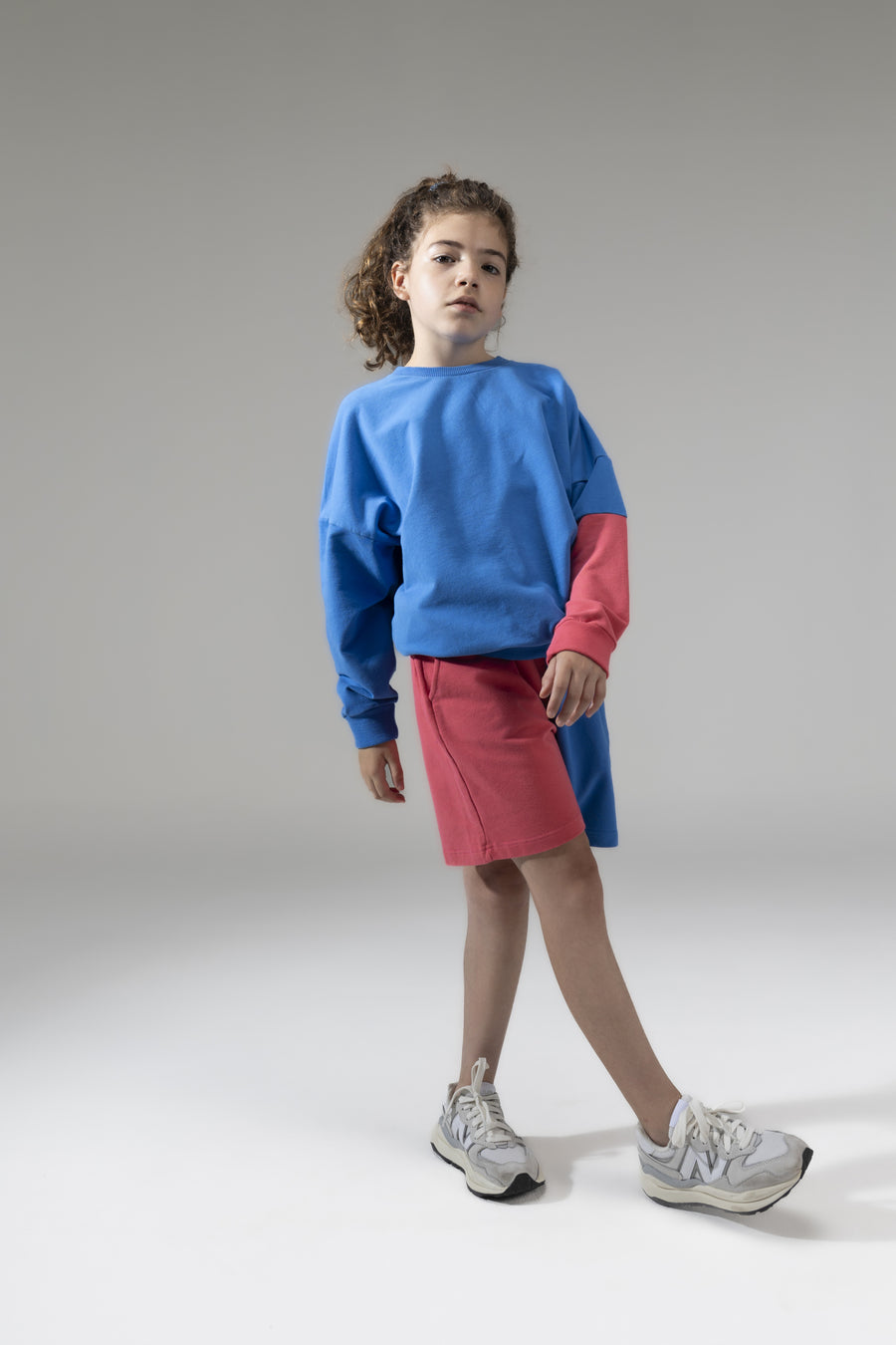 SS24 Duo Oversized Sweater Paradise Pink Skydiver