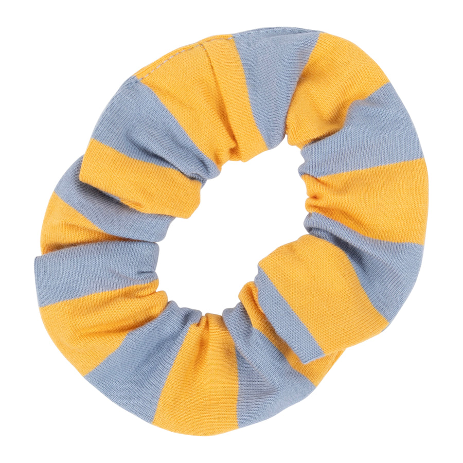 AW24 Scrunchie Greyish Blue Stripe