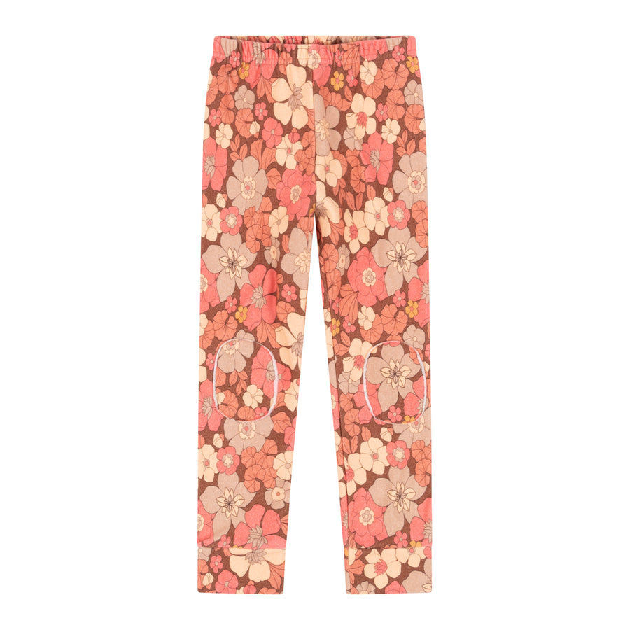 AW24 Legging Winter Flowerpower Peach