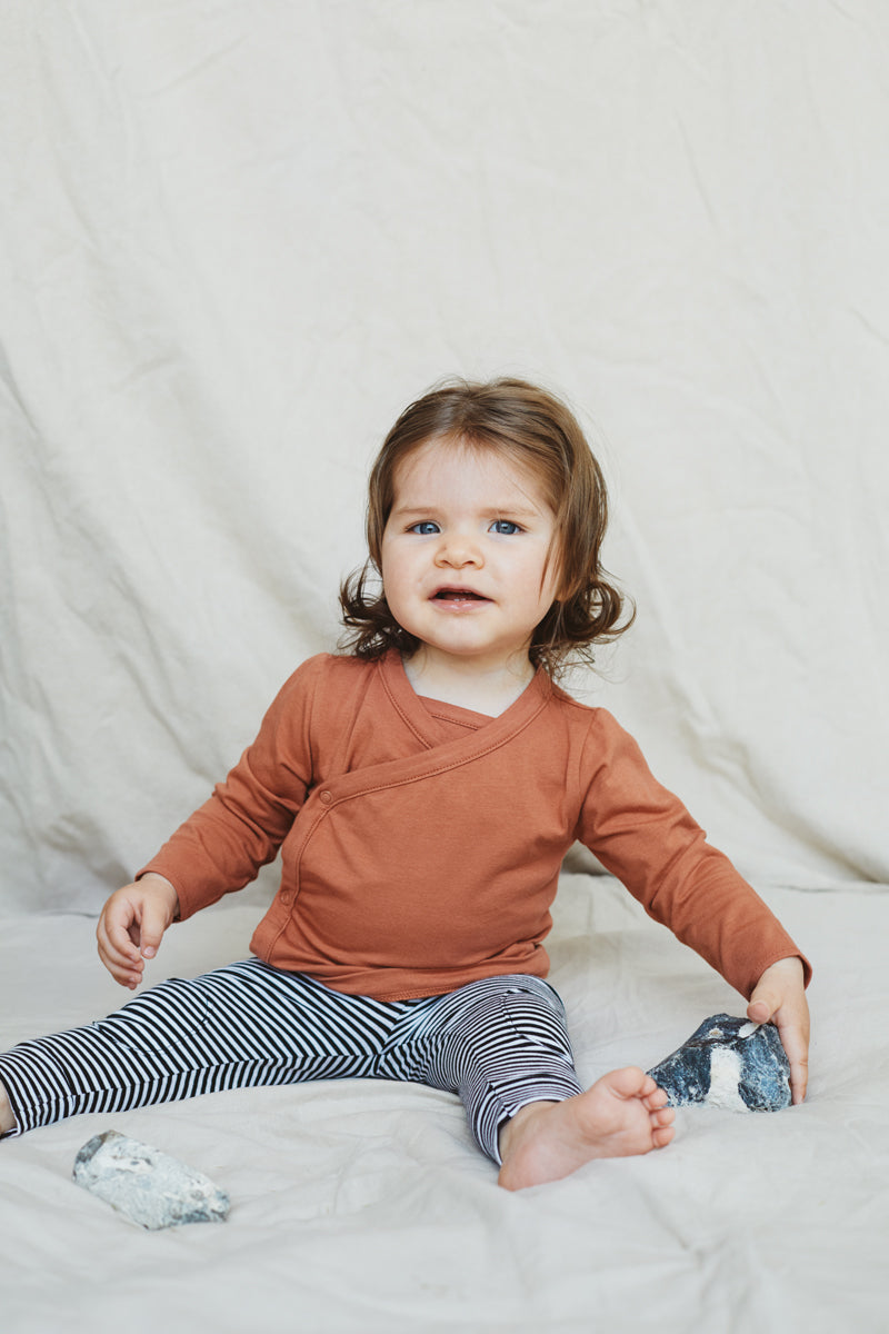 SS21 Wrap top Sienna Rose 0-1/2Y