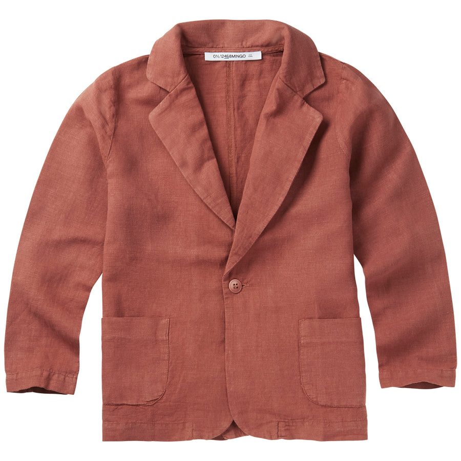 SS21 Linen Blazer Sienna Rose