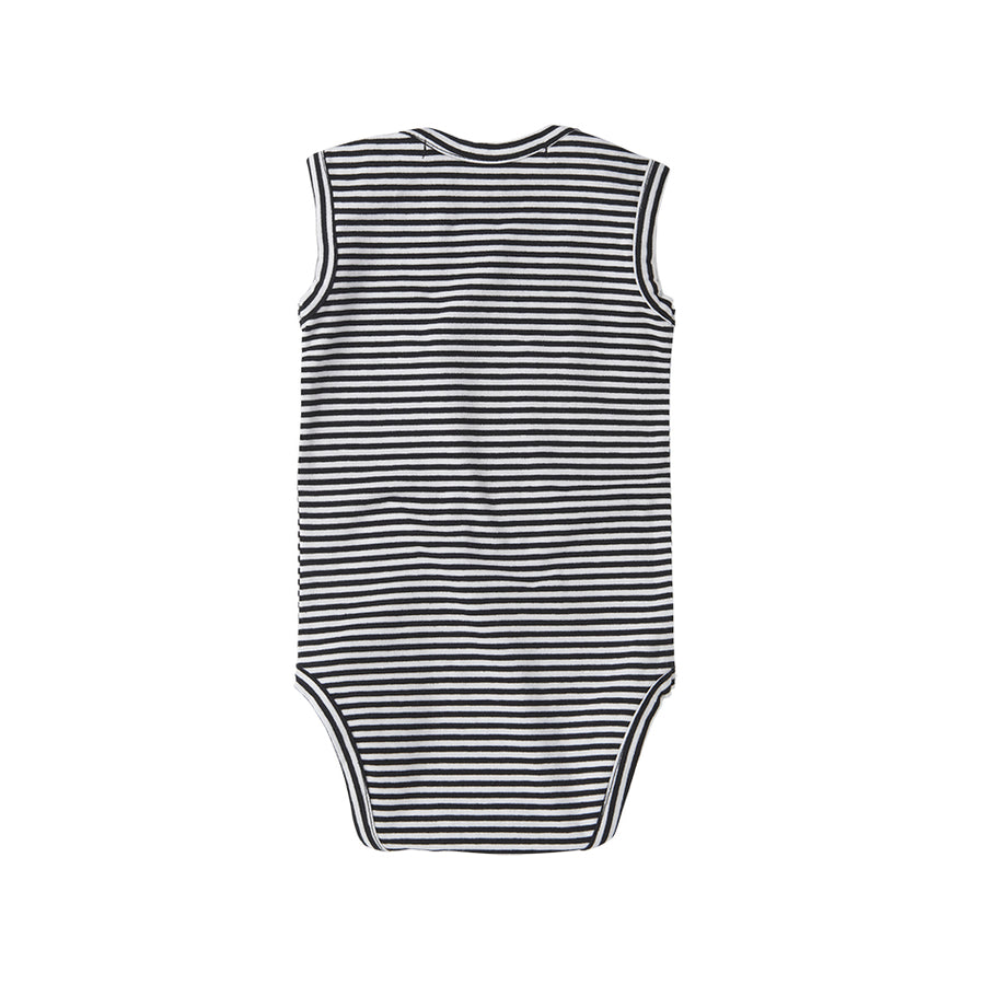 Bodysuit Sleeveless Basics Stripe