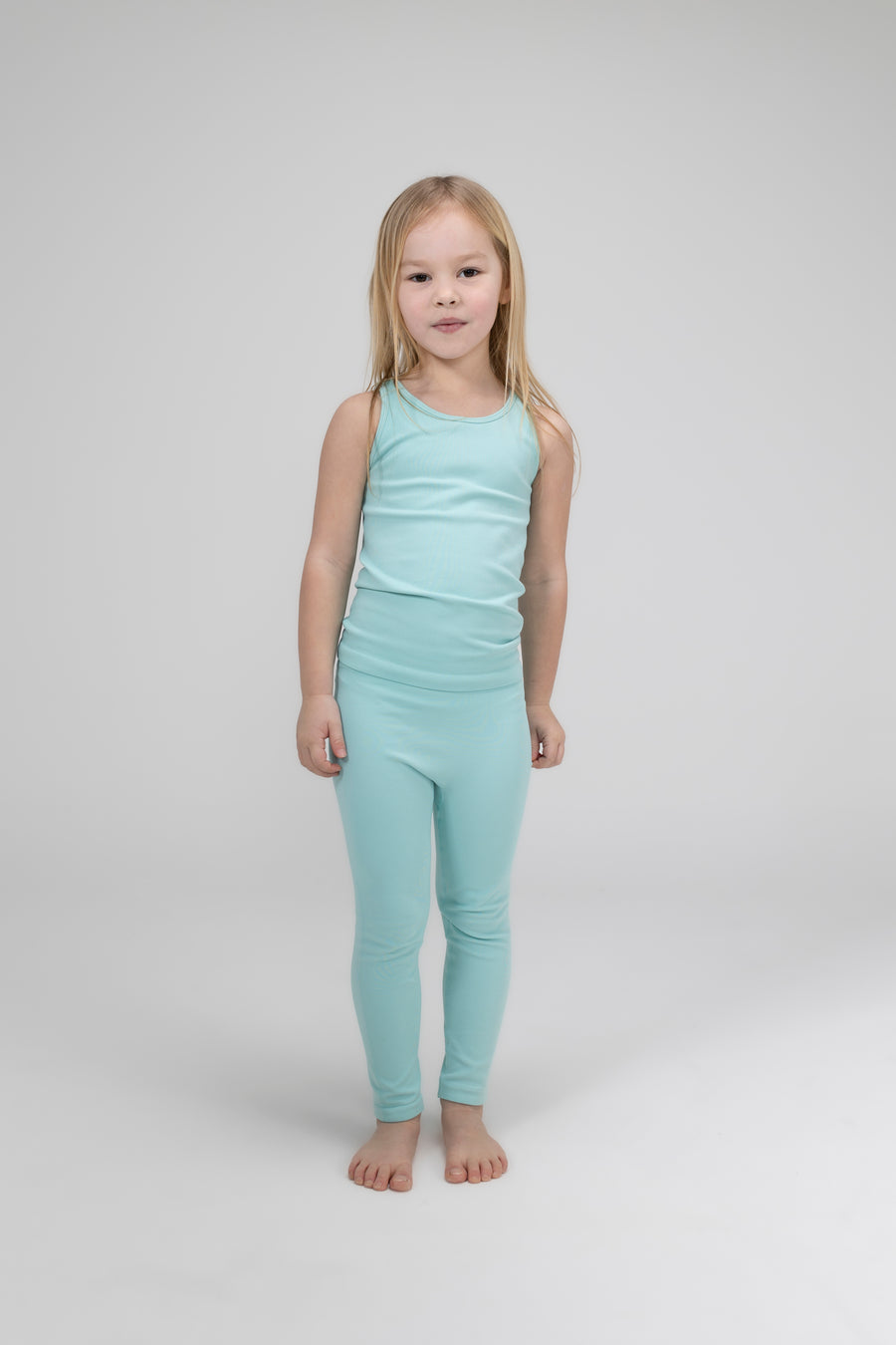 SS23 Legging Seamless Duck Egg 4-6y