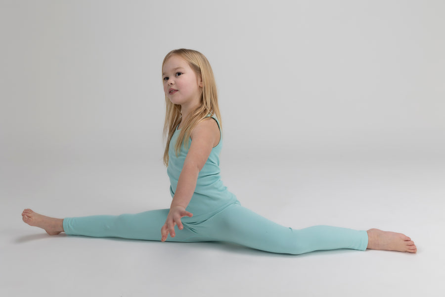 SS23 Legging Seamless Duck Egg 4-6y