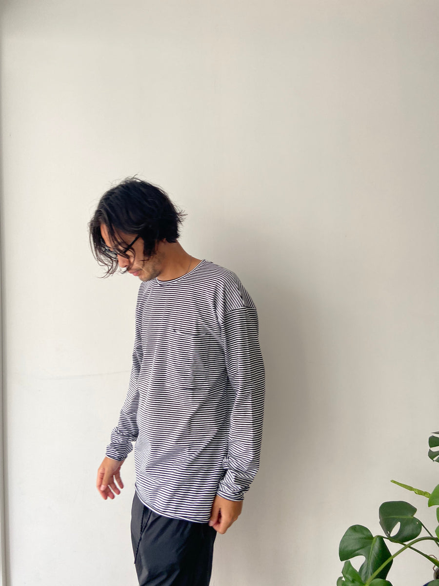 Mingo Basic Adult Longsleeve T-shirt Stripe (Japan Limited)