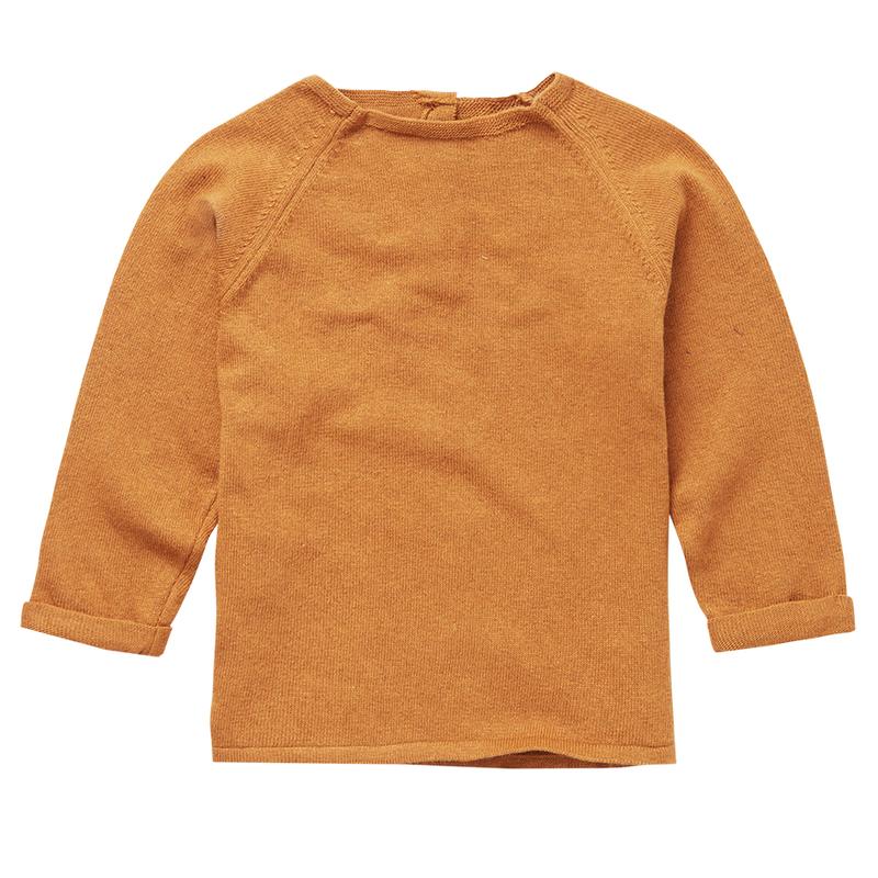 AW21 KNIT BABY SWEATER HONEY COMB 0-1/2Y