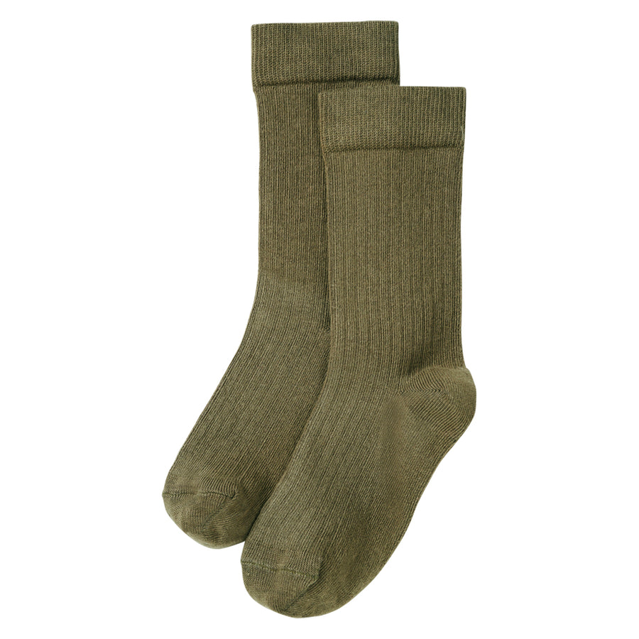 SS21 socks Rib Sage Green