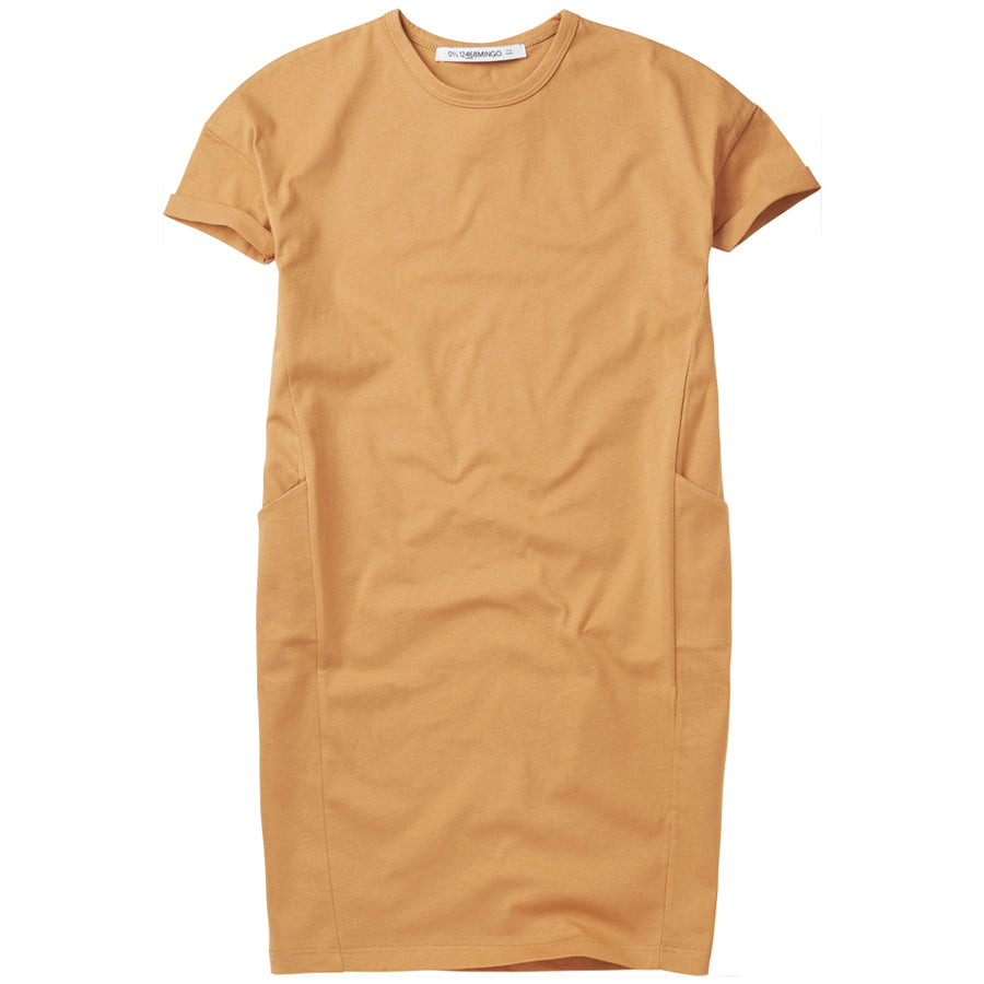 SS21 T-shirt Dress  Light Ochre