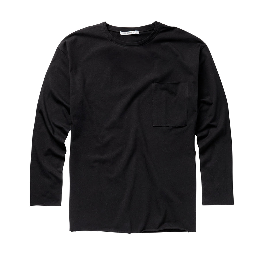 Mingo Basic Adult Longsleeve T-shirt Black (Japan Limited)