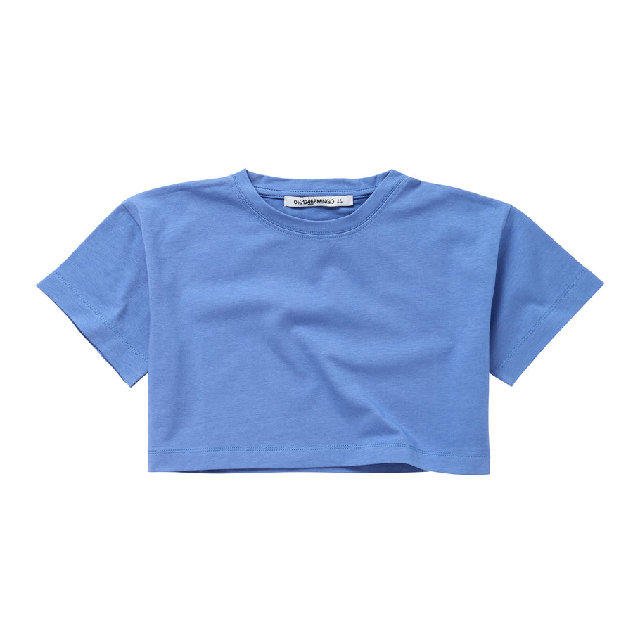 SS23 Cropped T-Shirt Baja Blue 1-2