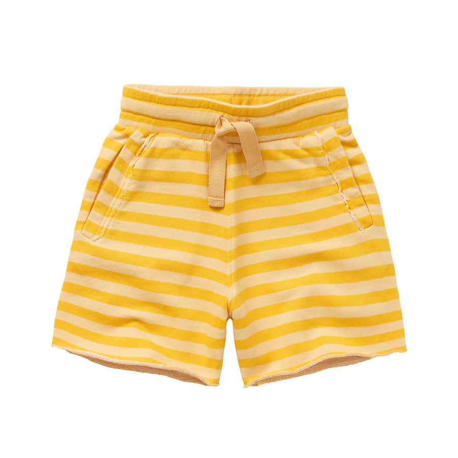 SS23 Oversized Short Lemon Twist Stripe