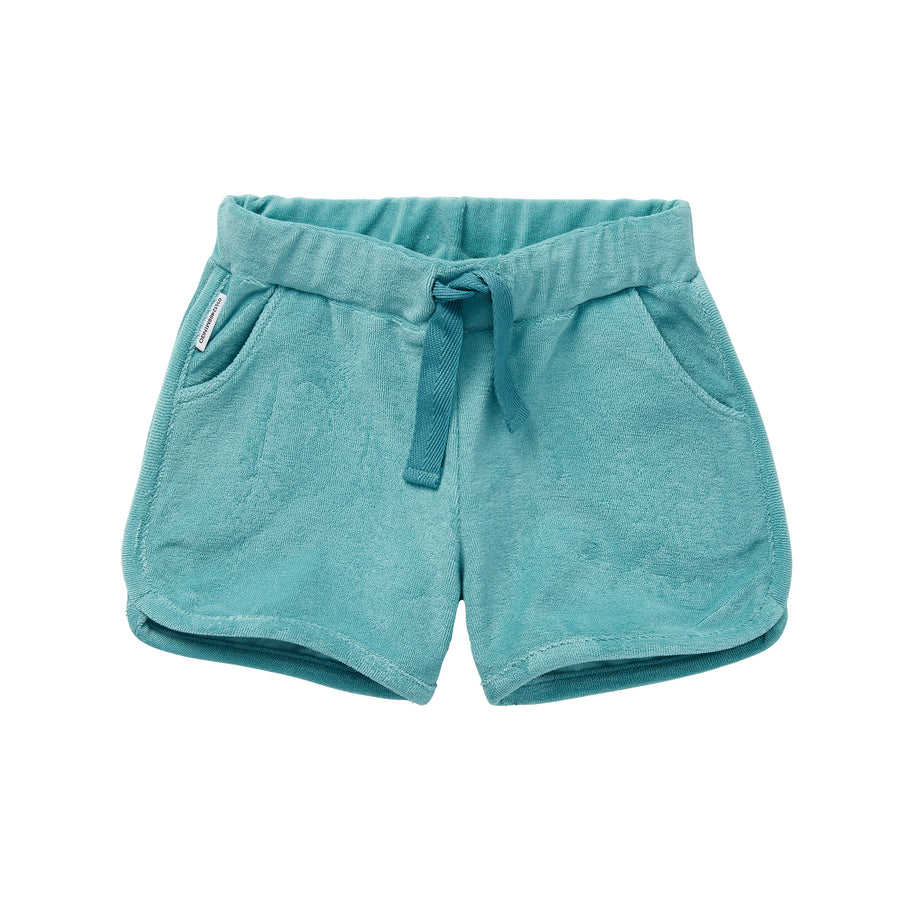 SS23 Short Toweling Emerald Sea /12-14y