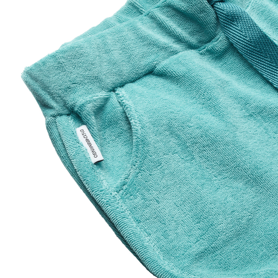 SS23 Short Toweling Emerald Sea /12-14y