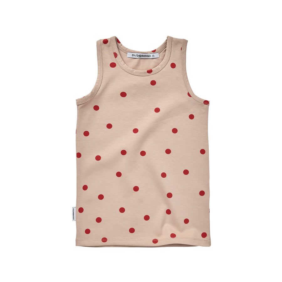 SS23 Singlet Coral Dot