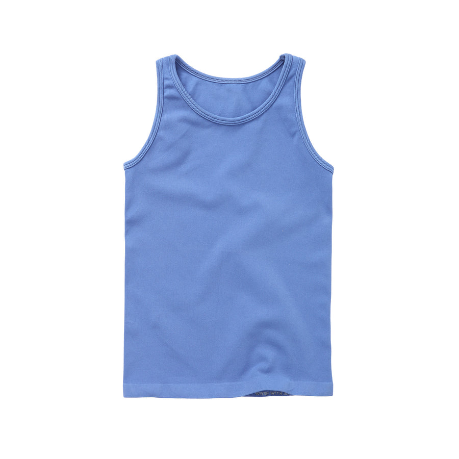 SS23 Singlet Seamless Baja Blue