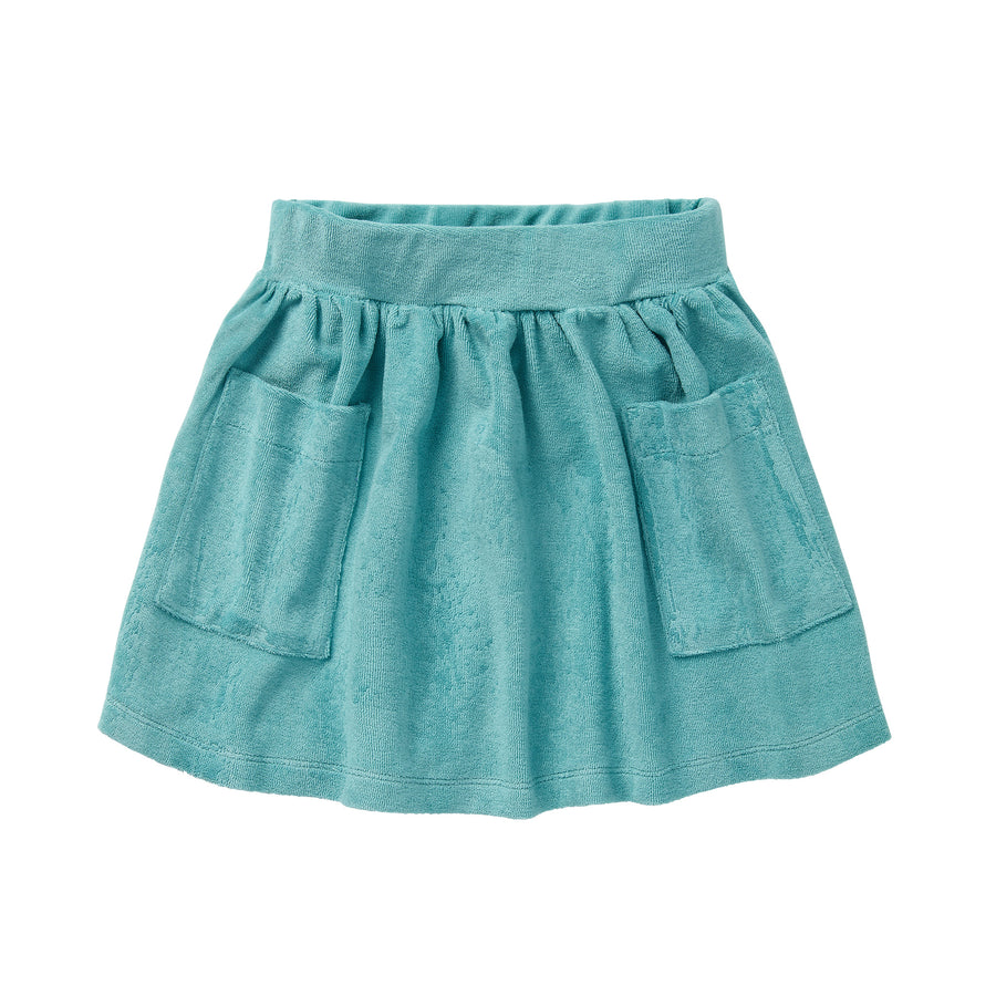 SS23 Skirt Toweling Emerald Sea