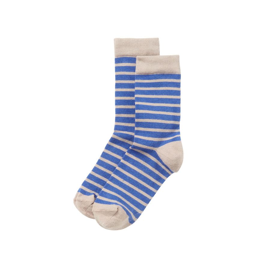 SS23 Socks Bi-Color Baja Blue / Mushroom